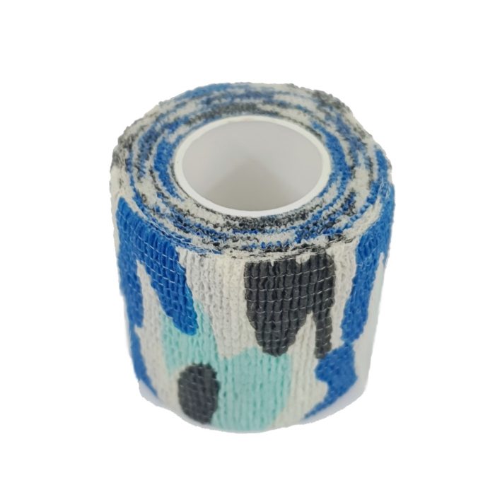 Camo Tape Naval - 50mm x 2.25m adhesive fabric tape.