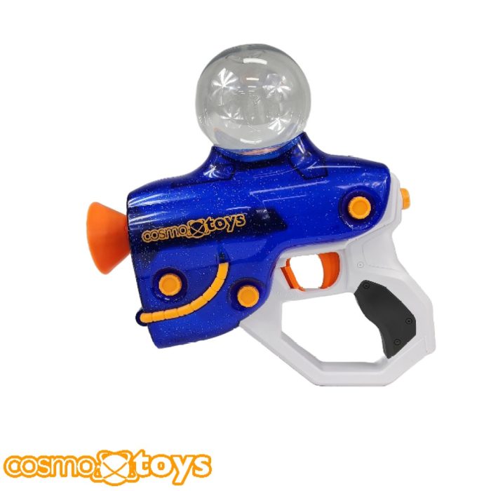 CosmoX Aquanaut Sci-Fi Gel Blaster Pistol - Blue with Glitter