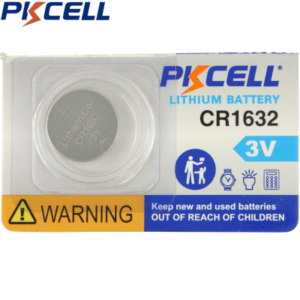 PKCELL CR1632 3V Lithium Manganese Dioxide Button Battery (Single)