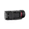 Tactical 150 Lumen Pistol LED Torch / Red Laser Combo- Black