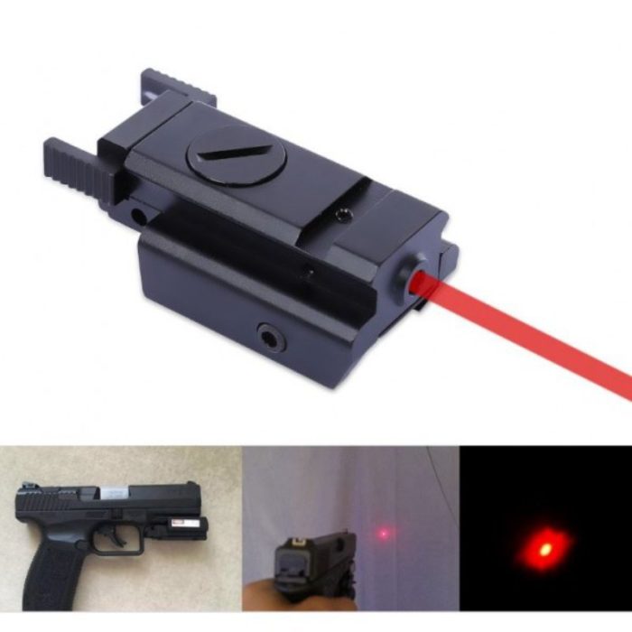 Ultra Slim Pistol Laser Sight - Dual Picatinny Mount