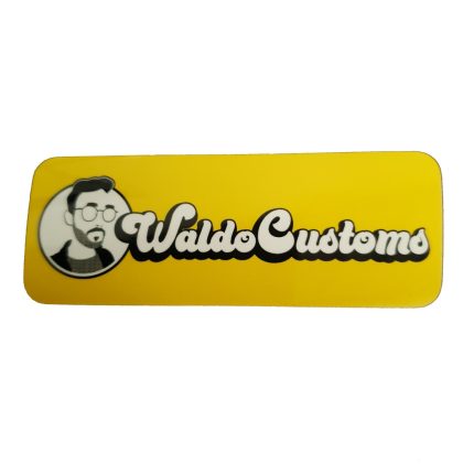Waldo Customs Sticker