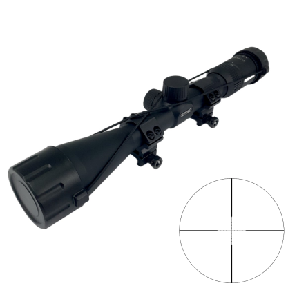 XFTactical Adjustable Zoom Sniper Rifle Scope 4-12x40