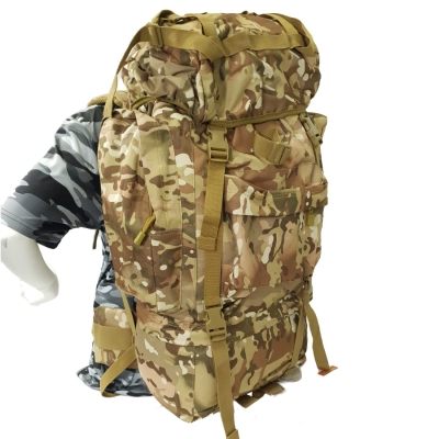 65L Heavy Duty Backpack – Multi Terrain Camo