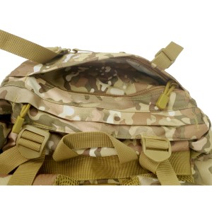 65L Heavy Duty Backpack - Multi Terrain Camo Top Pocket