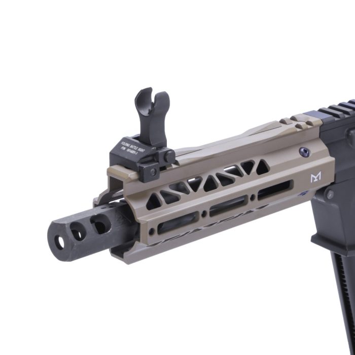 King Arms TWS SBR (CQB) GBBR Gel Blaster Rifle - Dark Earth
