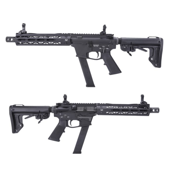 King Arms TWS Carbine GBBR Gel Blaster Rifle - Black
