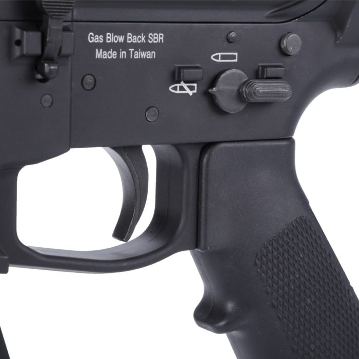 King Arms TWS Carbine GBBR Gel Blaster Rifle - Black