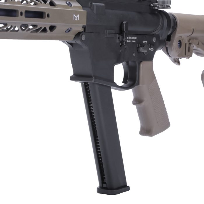 King Arms TWS SBR (CQB) GBBR Gel Blaster Rifle - Dark Earth