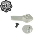 Retro Arms CNC Fire Selector for AR-15/M4/M16 - Style C Silver - 6853