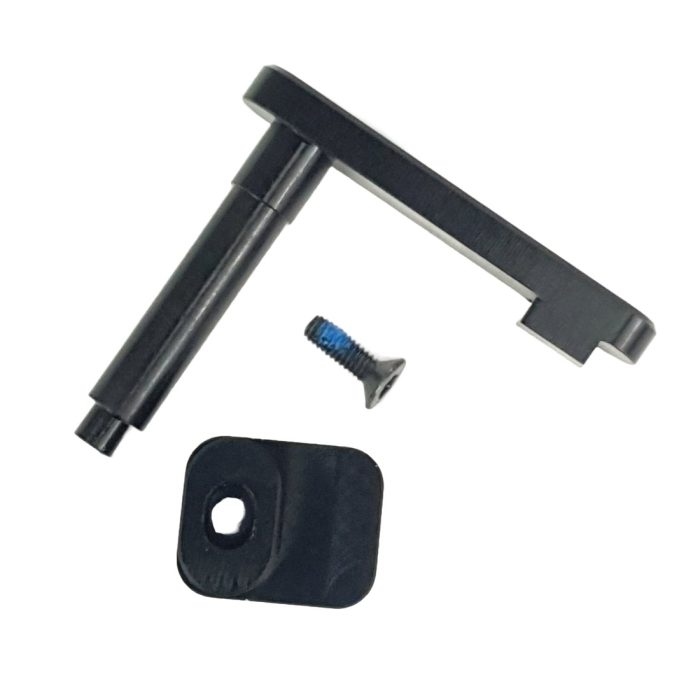 Retro Arms CNC Magazine Release Catch for AR15/M4/M16 Style A - Black (7029)