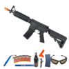 "Spec Ops" Black Warhawk M4 CQB Package with Daisy X7 Glasses