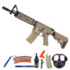 "Spec Ops" Tan Warhawk M4 CQB Package with Full Face Mask