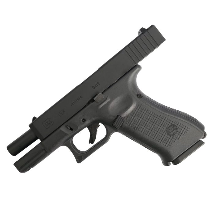 E&C Glock 19x Gas Blowback Gel Blaster Pistol - Black