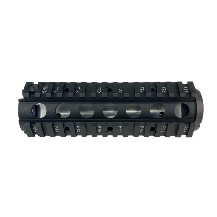 Knight Armament's 7 inch Metal Gel Blaster Handguard - Black by Kublai