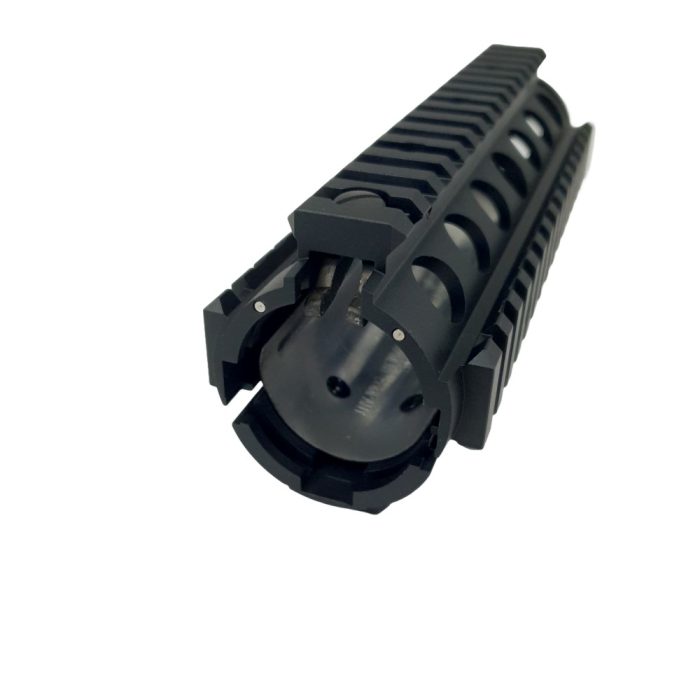 Knight Armament's 7 inch Metal Gel Blaster Handguard - Black by Kublai