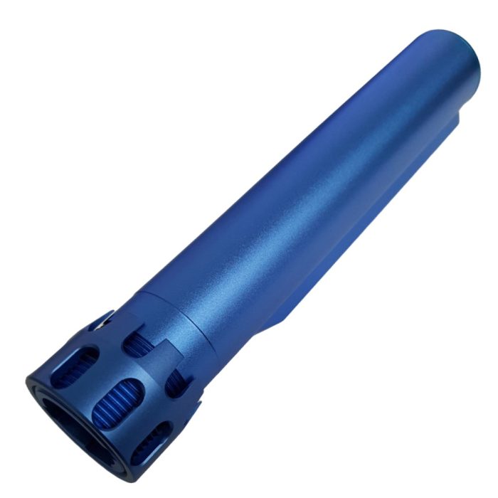 Metal Buffer Tube for M4/M16/AR15 Gel Blasters - Blue