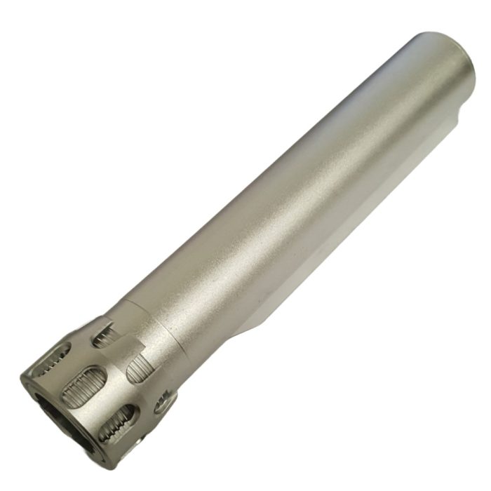 Metal Buffer Tube for M4/M16/AR15 Gel Blasters - Silver