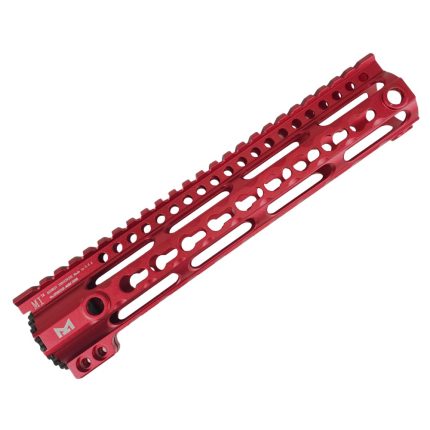 MI 10 Inch Metal Gel Blaster Handguard - Red