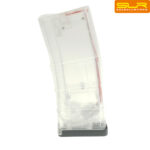 Translucent SLR M4 Nylon Lancer Mag- Frosty Clear