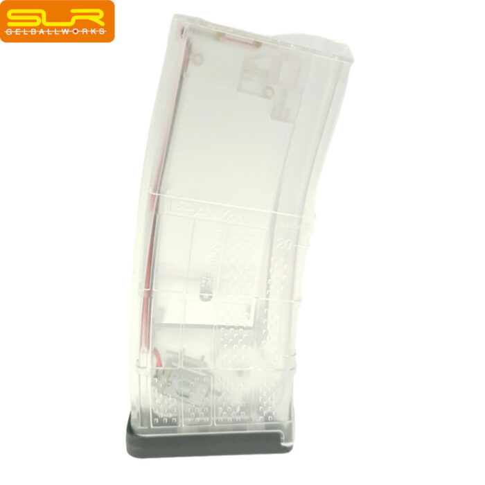 Translucent SLR M4 Nylon Lancer Mag- Frosty Clear