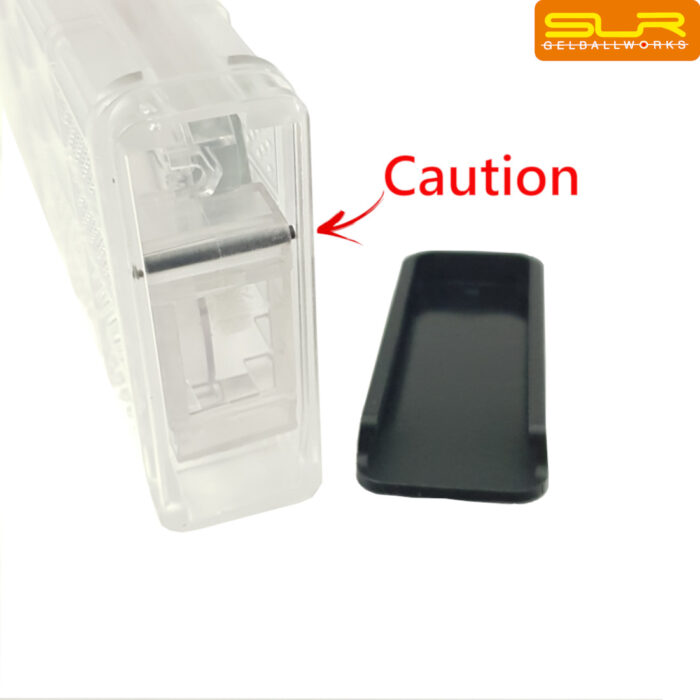 Translucent SLR M4 Nylon Lancer Mag- Frosty Clear