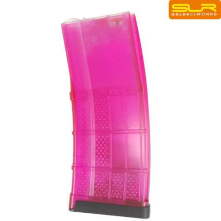 Translucent SLR M4 Nylon Lancer Mag- Hot Pink