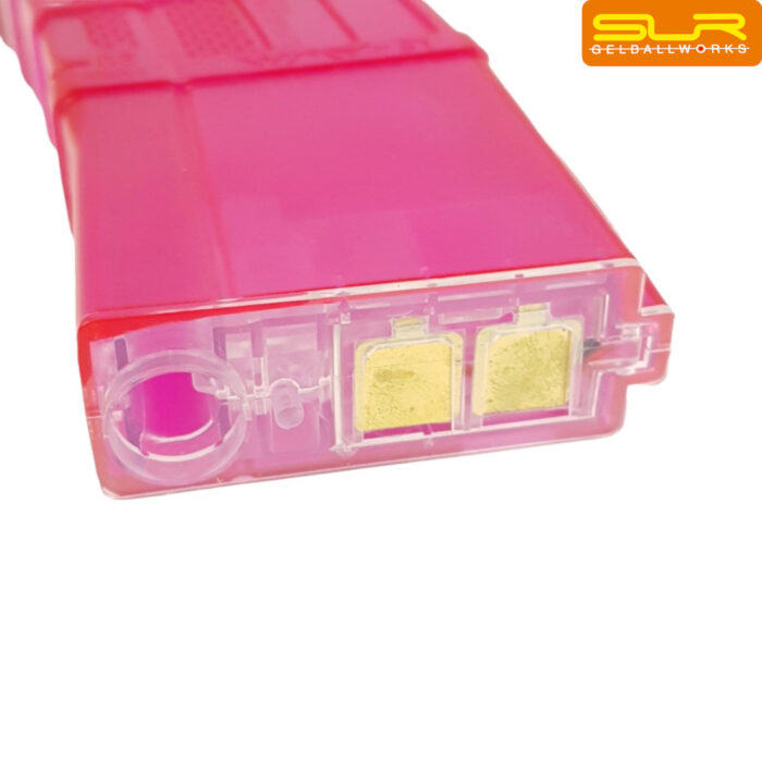 Translucent SLR M4 Nylon Lancer Mag- Hot Pink