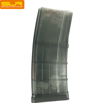 Translucent SLR M4 Nylon Lancer Mag - Smoke Black