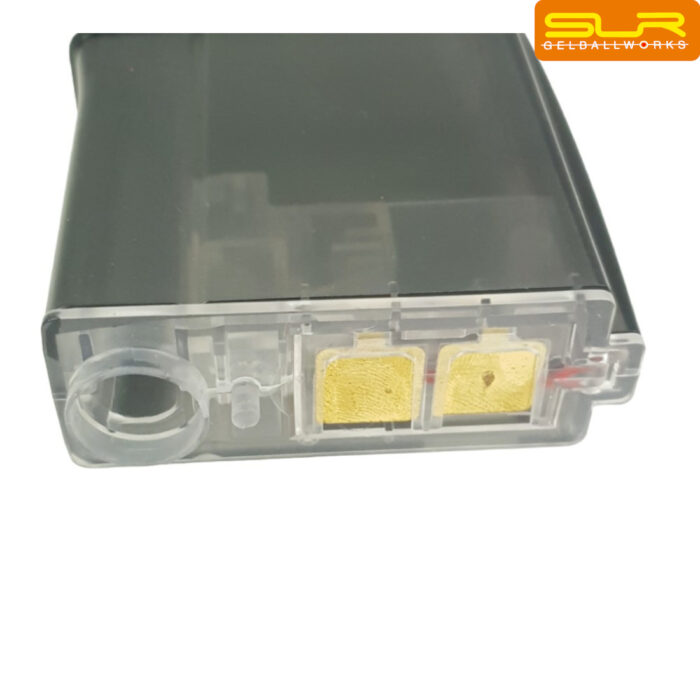 Translucent SLR M4 Nylon Lancer Mag - Smoke Black