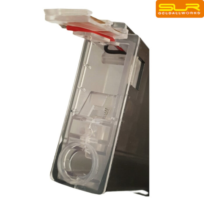 Translucent SLR M4 Nylon Lancer Mag - Smoke Black