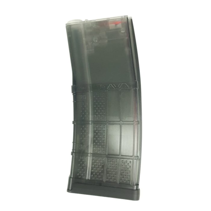 Translucent SLR M4 Nylon P Mag- Smoke Black