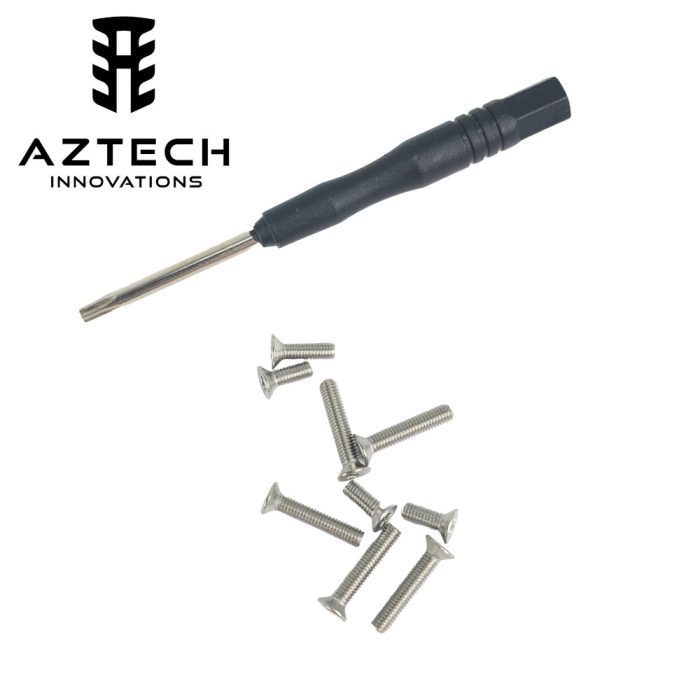 AZTECH Scythe Gen5 V2 CNC Gel Blaster Gearbox in 7075 Alloy