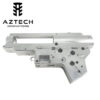 AZTECH Scythe Gen5 V2 CNC Gel Blaster Gearbox in 7075 Alloy - Silver