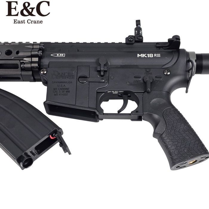 E&C Grey RIII M4 Daniel Defense MK18 Gel Blaster (EC-644) - 2024 Version