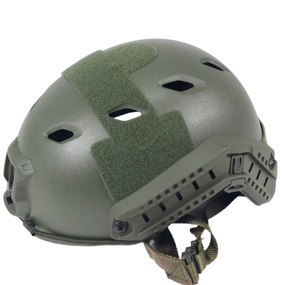 Fast Sport Tactical Helmet Upgraded Version – BJ type – Rhombic Ventilation Hole – Green (OD)