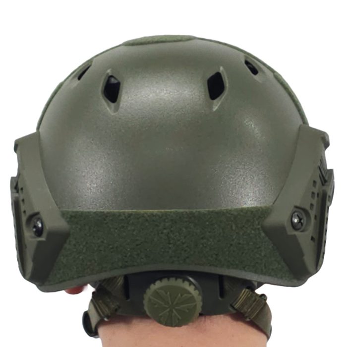 Fast Sport Tactical Helmet Upgraded Version - BJ type - Rhombic Green (OD)