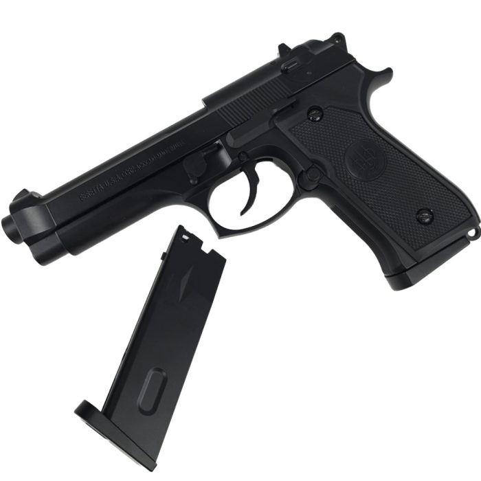 KELe Beretta 92 Manual Gel Blaster Pistol- Black