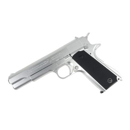 KELe Colt 1911 Full Metal Manual Gel Blaster - Silver