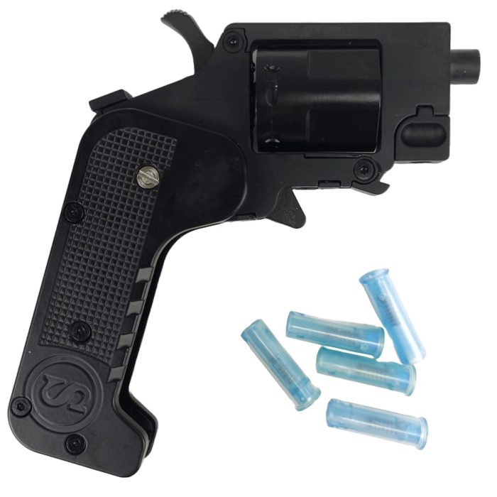 KELe Ghost Folding "Switch Gun" 5 Shot Revolver - Black