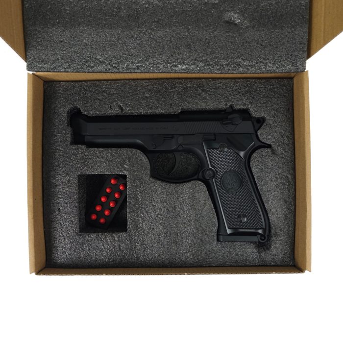 KELe GTW Beretta Manual Gel Blaster Pistol- Black