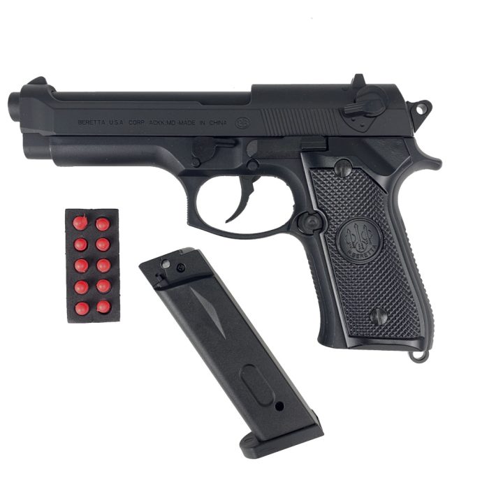 KELe GTW Beretta Manual Gel Blaster Pistol- Black