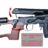 JY Dragunov (SVD) Manual Gel Blaster Sniper Rifle Toy