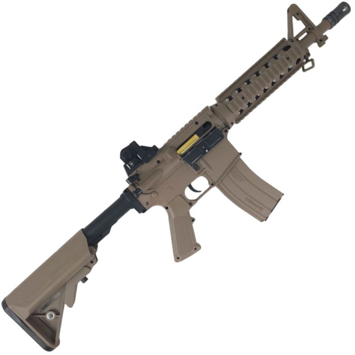 JM M4A1 Ver2 Gen8 AEG Gel Blaster Assault Rifle - Dark Earth