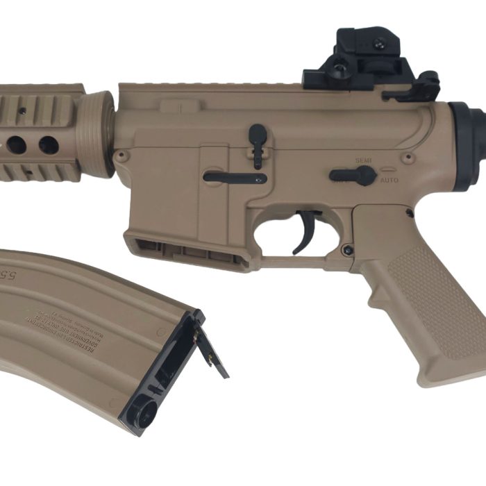 JM M4A1 Ver2 Gen8 AEG Gel Blaster Assault Rifle - Dark Earth