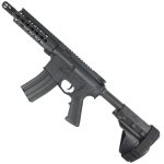 SUGE CQB Black AR15 Gel Blaster with Metal Gearbox - SS Pistol Brace Stock