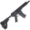 SUGE CQB Black AR15 Gel Blaster with Nylon Gearbox - SS Pistol Brace Stock