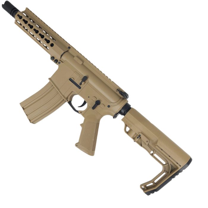 SUGE MFT CQB Tan AR15 Gel Blaster with Metal Gearbox - MFT Stock