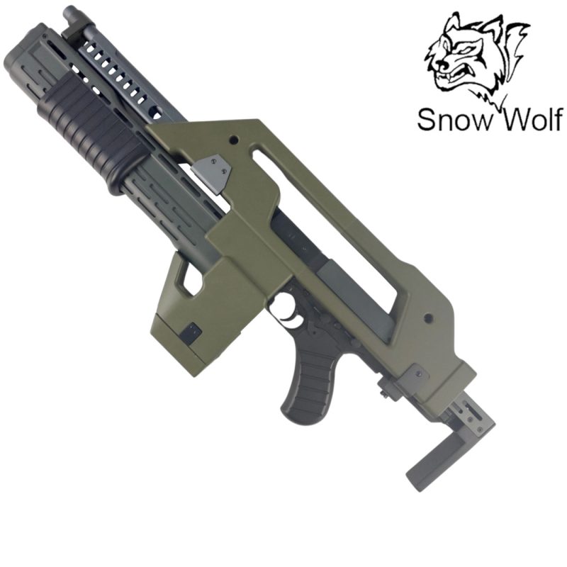 SW Aliens M41A Pulse Rifle AEG Gel Blaster - SW-11-OD | X-Force Tactical