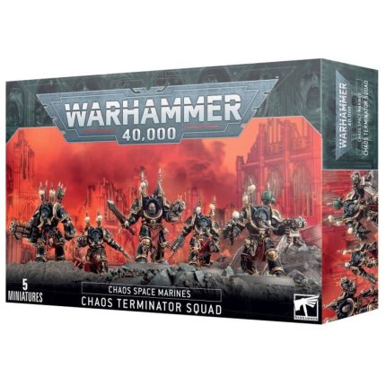 WARHAMMER 40,000 – Chaos Space Marines – Chaos Terminator Squad (43-19)
